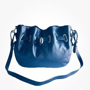 Cole Haan Black Genuine Leather Shoulder Bag